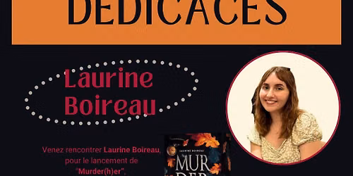 Dédicace avec Laurine Boireau